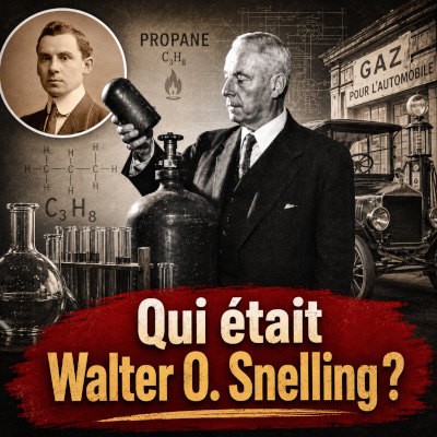 Walter O. Snelling présenté dans une vignette historique sur les débuts du propane liquéfié.